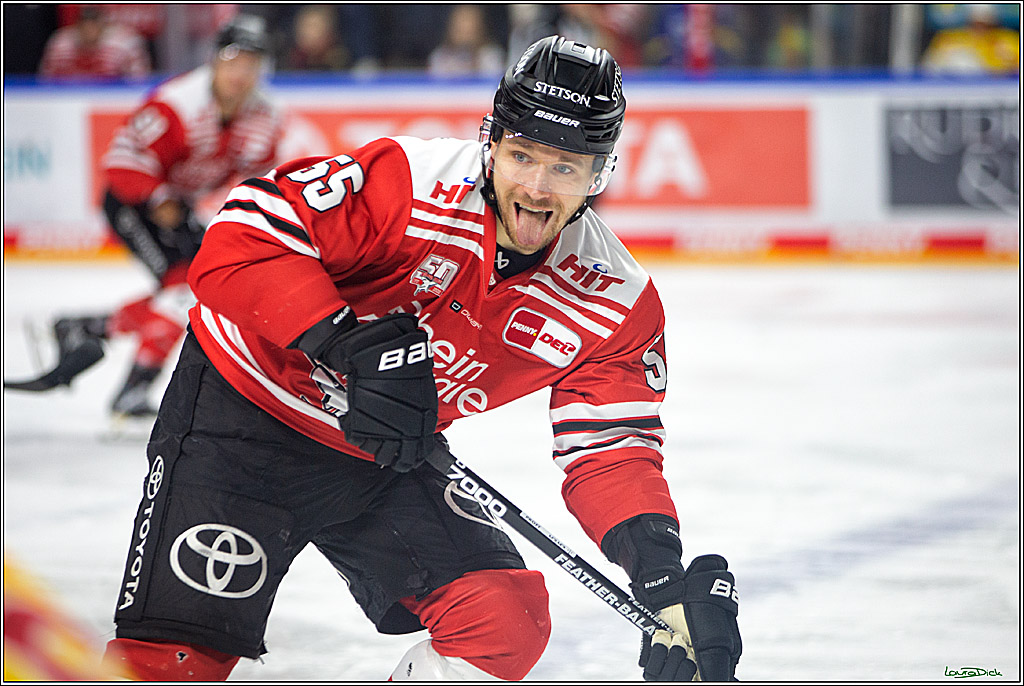PENNY DEL; Koelner Haie- Duesseldorfer EG; Koeln, 02.01.2023